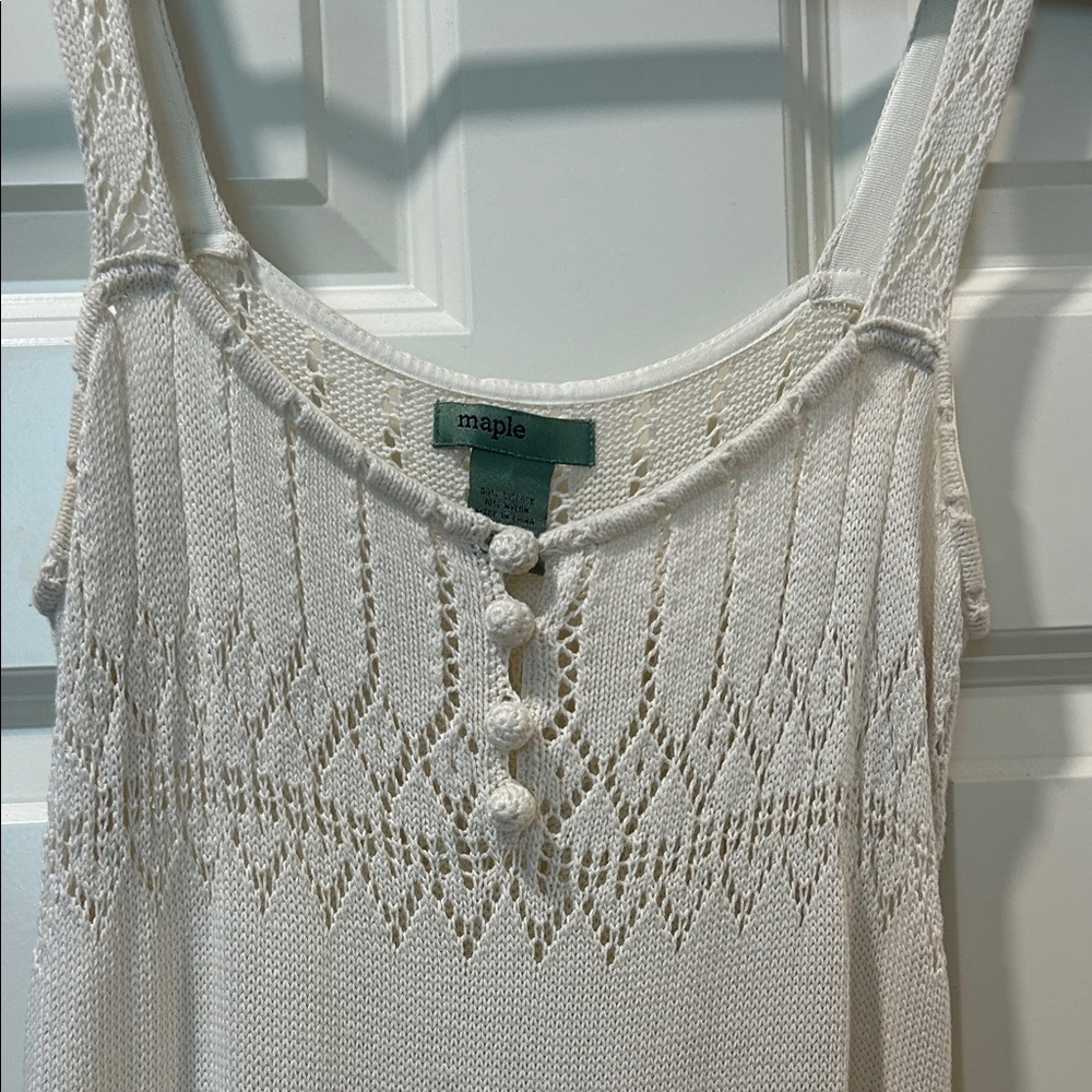 Anthropologie Maple Knit Midi Dress